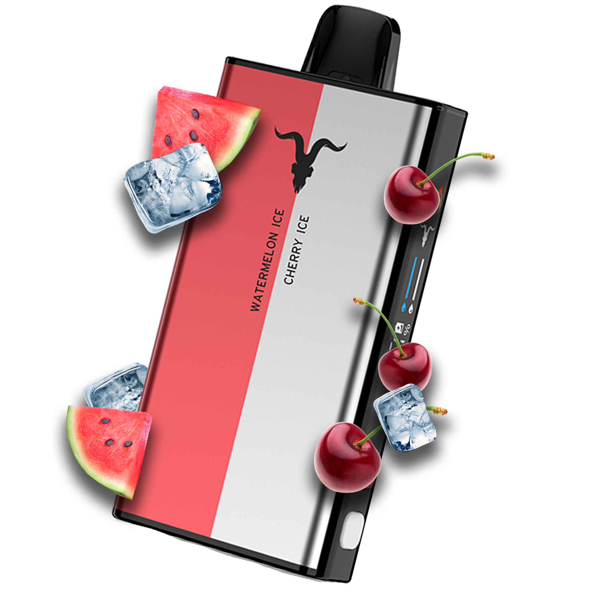 Cherry Ice + Watermelon Ice